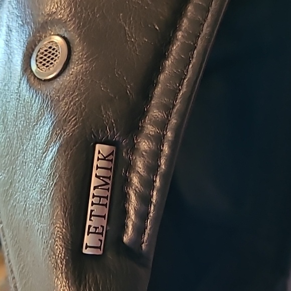 Lethmik Black Leather Flat Cap Newsboy Gatsby Earflap Hat Mens XXL Preppy Winter - Picture 11 of 11